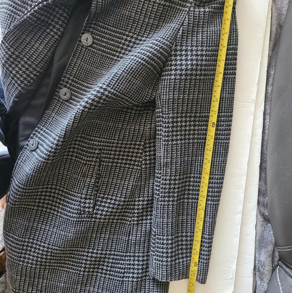 Lauren Ralph Lauren Women's Coat Size 16 Houndstooth Print - Picture 10 of 11